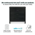 thumbnail image 4 of DaVinci Charlie 3-Drawer Dresser in Ebony, 4 of 9