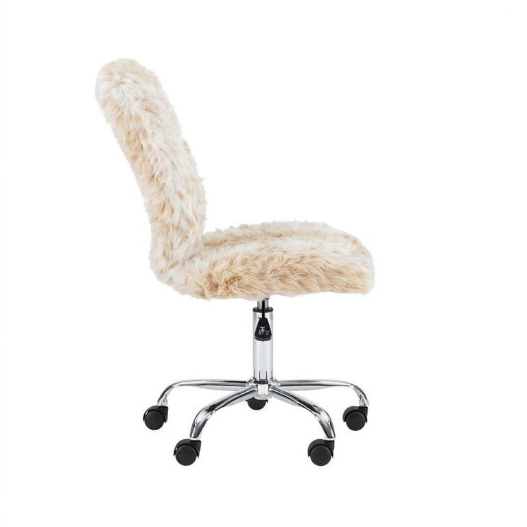 Get a Luxury Faux Fur Office Chair Heating Pad - Zonli