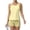 Beige, variant on Tankini Swimsuits for Women Sunflower Print Crew Neck Drawstring Sporty Bathing Suits Summer Vacation Two Piece Swimsuit Complexion 2XL