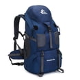 thumbnail image 1 of Mochila de Senderismo Bseash 50L Resistente al Agua y Ligera Azul Marino, 1 of 9