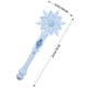 thumbnail image 4 of Light Up Snowflake Wand for Kids Glow Stick Sky-Blue Plastic Toy, 4 of 4