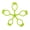 Green, variant on Riousery Silicone Finger Stretcher Flower Shape Springback Decompression Hand Grip Strengthener Resistance Band for Office Home Outdoors Light Green 6.6 lbs (3 kg)