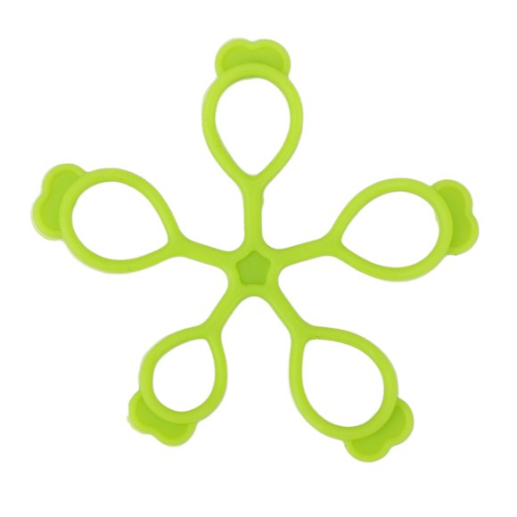 Exerciseur de Doigt, Civière de Doigt en Silicone Fleur Doigt Exerciseur de Ressort Civière Design Exquis