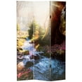 thumbnail image 7 of Oriental Furniture 6 ft. Tall Double Sided Stairway to Heaven Canvas Room Divider, 7 of 7
