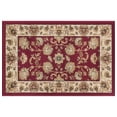 thumbnail image 3 of Sensation Transitional 2' x 3' Red and Beige Polypropylene Indoor Area Rug, 3 of 8