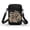 Raccoon Floral Pattern, variant on HELLHERO Underarm Shoulder Bag Polyester Double Deck Colorful Heart Texture Pattern for Travel Daily Use Adult