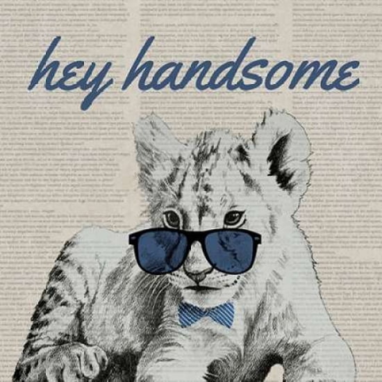 Handsome Tiger Canvas Art - Vivien Rhyan ()
