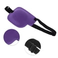 thumbnail image 3 of Unique Bargains 1 Pc Adjustment Buckle 3D Sleep Mask Soft 3D Eye Shade Cover for Rest Purple Right Eye, 3 of 6