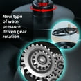 thumbnail image 4 of Kitchen Sink Automatic Glass Rinse 360 Degree Rotating Nozzle Glass Rinse High Pressure Kitchen Sink Faucet Bottle Washer Cleaner Accessory Suitable for Bar Sink Accessories, 4 of 8