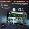 thumbnail image 3 of VEVOR 210Amp TIG Welder 110/220V Dual Voltage HF TIG/Stick/Clean 3 in 1 Welder w/ Pulse, IGBT Inverter & Torch, Digital Arc Welding Machine for Stainless Steel, Iron, Mild Steel, Copper, and Nickel, 3 of 9