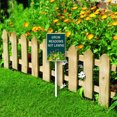 thumbnail image 3 of Yjiankangz Grow Meadows Not Lawns Yard Sign with Stake Outdoor Aluminum Sign Outdoor Yard Decorations Patio Outdoor Decor 7x8.8 inches, 3 of 7
