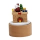 thumbnail image 2 of Adornos de caja musical de cuerda para el desarrollo sensorial de San Valentín. Adorno de mesa. Chimenea de Papá Noel, 2 of 9