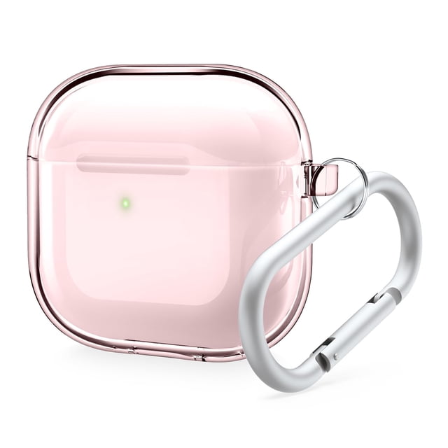 Funda Elago Clear compatible con AirPods de cuarta generación, Lovely Pink