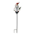 thumbnail image 2 of Taicans Christmas Pathway Lights Solar Snowman Decorative Metal Yard Stake Light Outdoor Decor,Christmas Stake Decor for Garden Landscape Patio Walkway Winter Decoration, 2 of 6