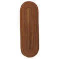 thumbnail image 1 of Colonial Mills Rug BA70R030X180 2 ft. 6 in. x 15 ft. Braided Wool Runner  Rust, 1 of 1