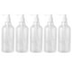 thumbnail image 1 of 5 botellas rellenables de 500 ml, transparentes, para champú, loción y líquido, para baño y cocina., 1 of 5