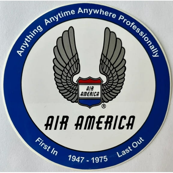 Air America Peel & Stick Vinyl Decal DEC-0186