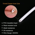 thumbnail image 3 of UL1007 20AWG Gauge Stranded Hook-Up Wires, Electrical Wire Tinned Copper Wire 7.5m/25ft White, 3 of 6