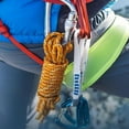 thumbnail image 4 of High Tenacity Static Climbing Rope, Heavy Duty Compact And Portable For Outdoor Mountaineering, Blue, 10m, 4 of 5