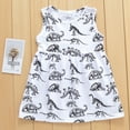 thumbnail image 2 of TJAZFJPA Robe Bébé Tenues Filles Sans Manches Robe Dinosaure Vêtements Filles Robe & Jupe Robes de Pâques pour Filles, 2 of 9