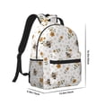 thumbnail image 2 of Disketp Bees And Flowers Backpack - Comfortable Daypack with The right laptop for you Spacious Main Compartment & other poket - {designName} print, 2 of 6
