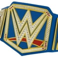 thumbnail image 5 of WWE Championship Title Belt Featuring Styling, Metallic Medallions, Leather-Like Belt & Adjustable Feature That Fits Waists of Kids 8 and Up, 5 of 6