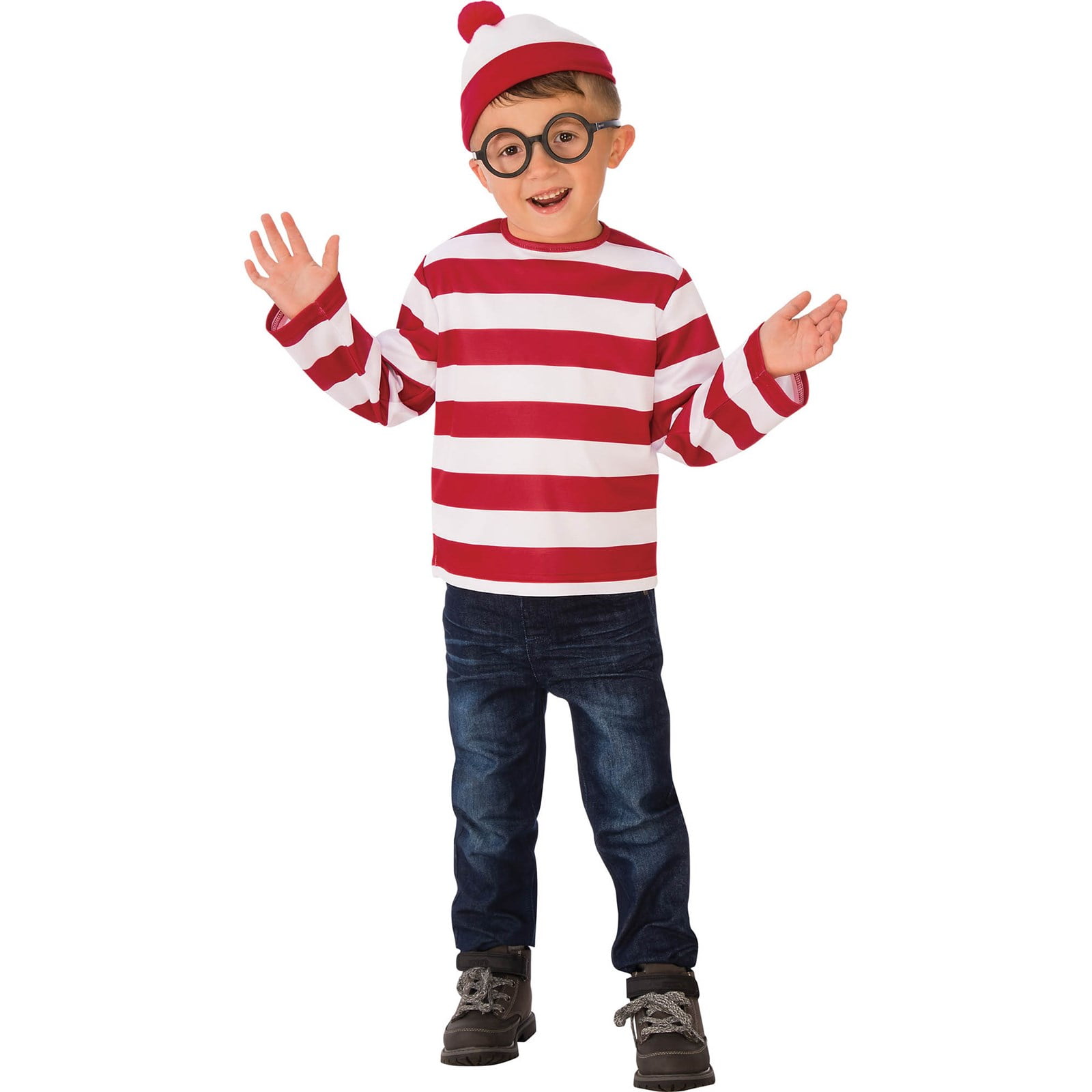 Where S Waldo Child Costume Walmart Com Where S Waldo Child Costume Walmart Com