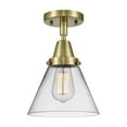 thumbnail image 5 of Innovations Lighting  Caden Cone - 1 Light 8" Flush Mount Oil Rubbed Bronze/Plated Smoke, 5 of 5