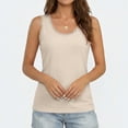 thumbnail image 2 of MEZZALL Women Lace Tank Tops Summer Solid Color Round Neck Casual Sleeveless Shirt Blouse For Daily Wear Fashionable Female Camisole, 2 of 4