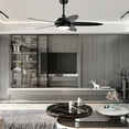 thumbnail image 3 of Costway 52" Ceiling Fan with LED Lights & Remote Control 1/2/4/8H Timer & 3 Fan Speeds, 3 of 10