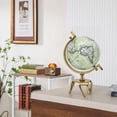 thumbnail image 4 of Gymax 8'' Geographic Rotating World Globe w/ Triangle Metal Stand Meridian Educational, 4 of 9