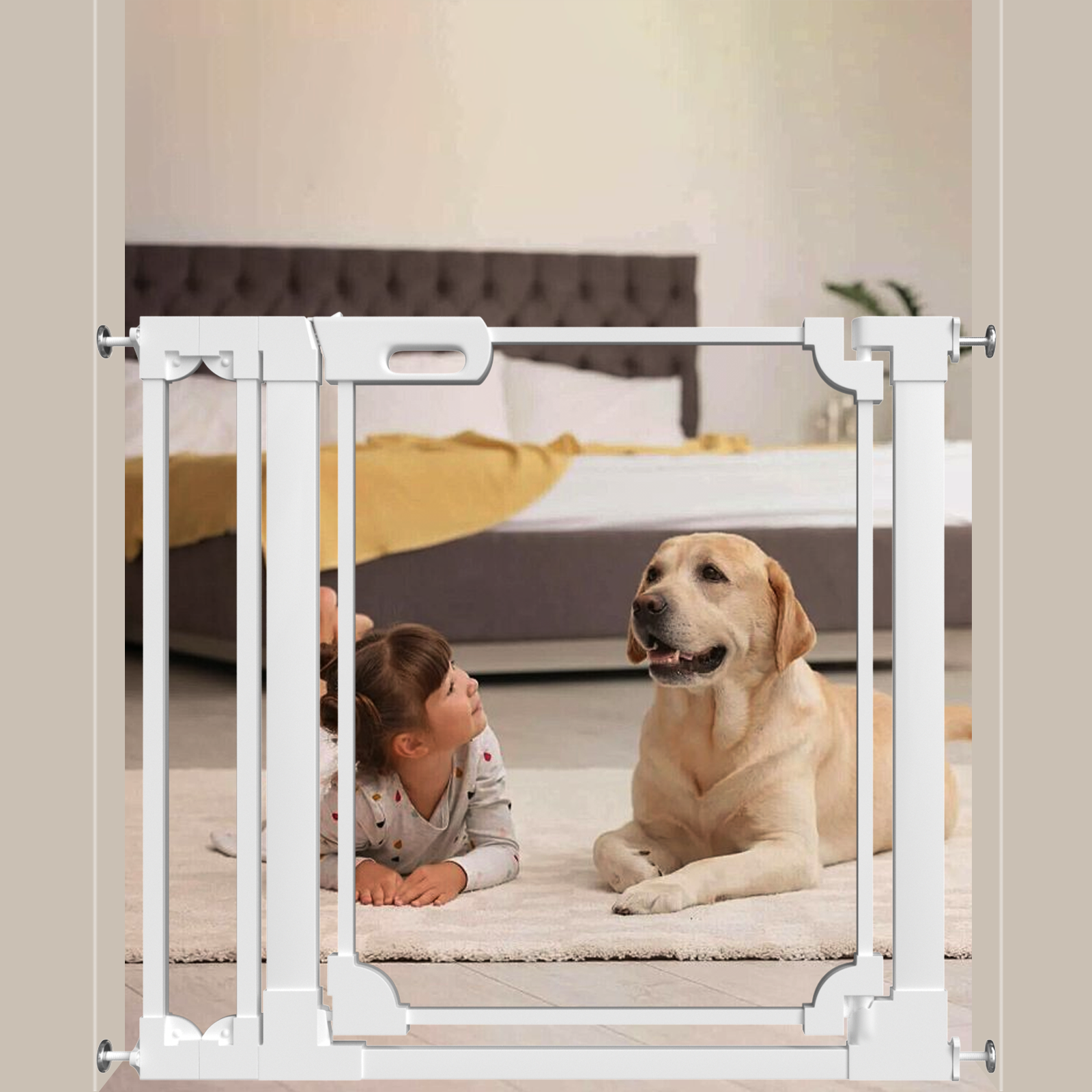 Fairy Baby Clear Acrylic Safety Gate 29-38 Inch photo 2