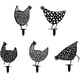 thumbnail image 1 of Juego de 5 gallinas zhang ming Decoración de jardín 25 cm x 20 cm, 1 of 5