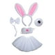 thumbnail image 5 of Conjunto de disfraz de conejo de Pascua perfecl diadema moderna para Cosplay 5 piezas, 5 of 8