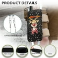 thumbnail image 6 of COEQINE Christmas Deer Crutch Pouch Broken Foot Underarm Crutch Pouch Underarm Crutches Attachment Hanging Pouch Adjustable Crutch Accessory Carrier Christmas Crutch Decor, 6 of 7