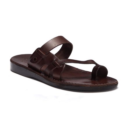 

Jabin - Leather Toe Loop Sandal - Mens Sandals