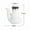 White, variant on Elegant Ceramic 160ml Seasoning Pot Soy Sauce Dispenser Vinegar Cruet Sesame Oil Bottle for Kitchen Table Picnic