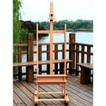 thumbnail image 3 of DHJ-02 360-Degree Spinner Wheel Red Beech Wood Rolling Easel Wood Color, 3 of 11