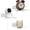White:3pcs, variant on 3pcs Mini Floating Wall Shelf Adhesive/Screw Mounting Small Acrylic Wall Display Shelf Space Saving for Small Figurine Photo Frame Clock Plant Black
