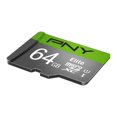 thumbnail image 3 of Tarjeta de memoria PNY Elite microSDXC 64GB Class 10 U1 - 100MB/s, 3 of 7