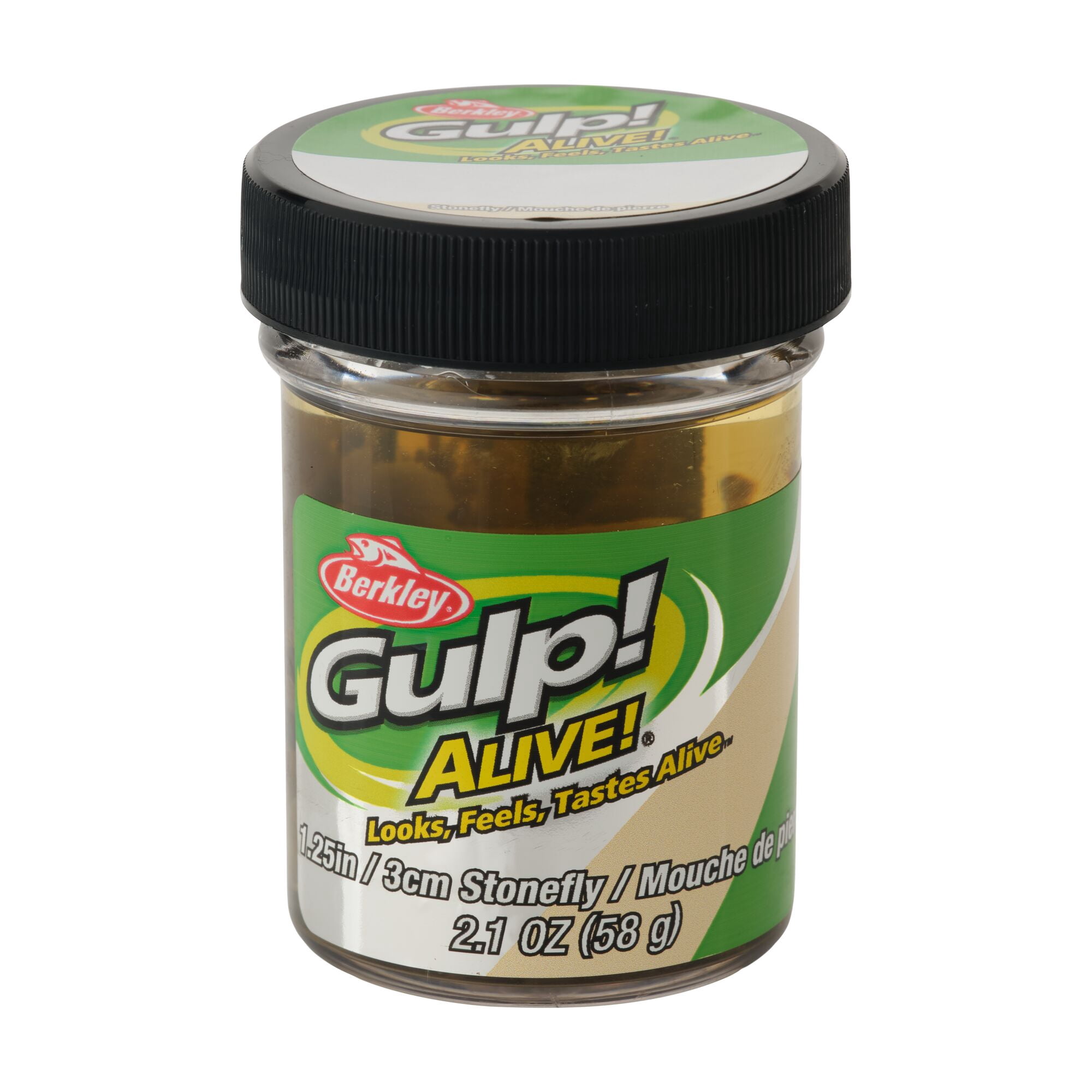 Berkley Gulp! Alive!® Stonefly, 1.25 in, Creatures, Smog (1 Count)