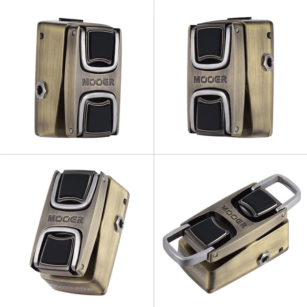 MOOER The Wahter Wah Guitar Effect Pedal Pressure Sensing Switch Full Metal Shell