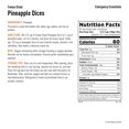 Emergency Essentials FreezeDried Pineapple Dices, 10 oz