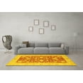 thumbnail image 3 of Ahgly Company Indoor Rectangle Oriental Yellow Traditional Area Rugs, 5' x 8', 3 of 4