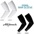 thumbnail image 5 of LoonWear 2025 Latest Model 压缩袖套 - 防紫外线、防晒、保暖、运动、篮球、骑行、高尔夫纹身遮盖物，男女通用，白色，均码, 5 of 5