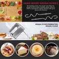 thumbnail image 2 of Dough Hook for Hand Mixer Replacement for Hand Mixer Dough Hooks KHM512, Stainless Steel Dough Hooks(2pcs), 2 of 5