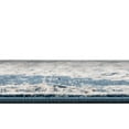 thumbnail image 5 of Unique Loom Nyla Collection Area Rug - Smile (5' 3" x 8' Rectangle Blue/Light Blue), 5 of 7