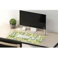 thumbnail image 4 of XXL Lemon Fruits Tree Leaf Gaming Mouse Pad - Large Big Mousepad, Laptop Computer Keyboard Mat, Non-Slip Base, Stitched Edge, Perfect for Gaming Office, 35.5x15.7 Inch, 4 of 6