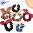 thumbnail image 5 of Rabbit ear cute No Crease Scrunchies Sleep and Night Scrunchies, 5 of 5