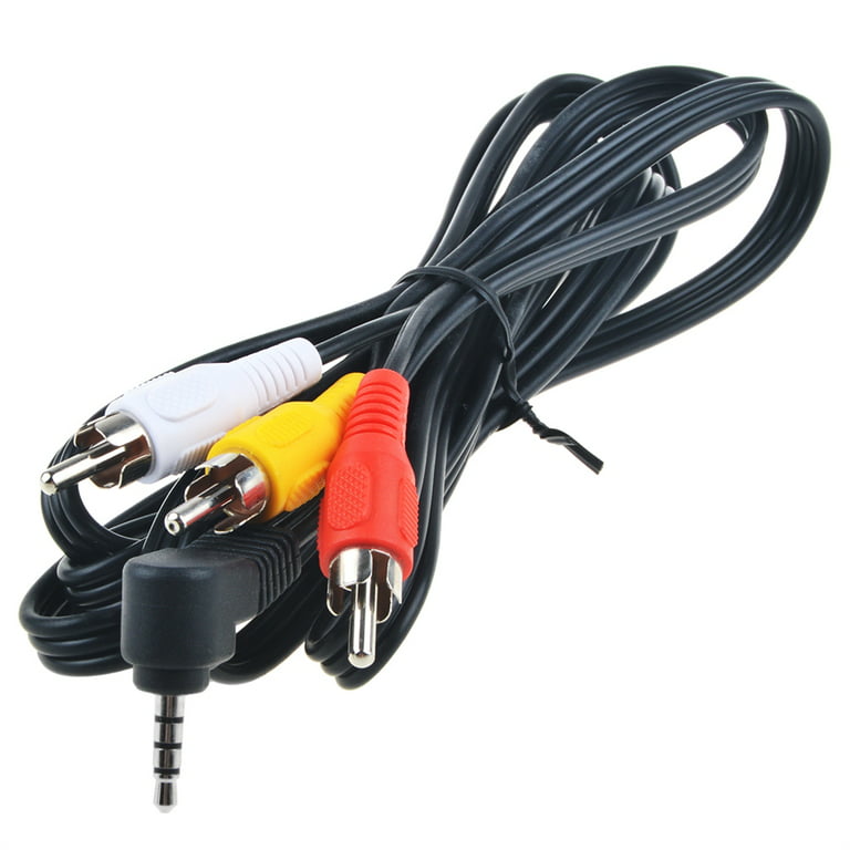 Câble adaptateur Audio-vidéo AV, 3.5mm, mâle, Aux vers 3 RCA